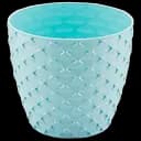 Горшок для цветов Serinova Kapadokya, 0.5 л, светло-голубой (KAP1-PudraMavi)