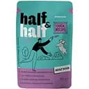 Вологий корм для дорослих собак Half & Half шматочки качки в соусі 100 г
