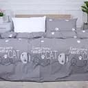 Комплект постільної білизни MirSon Ranforce Elite 17-4737 Cat's paws 2x143x210 см