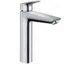 Смеситель для умывальника Hansgrohe Logis хром высота до излива 195 мм с донным клапаном (71090000)