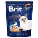 Сухий корм для котів, що мешкають у приміщенні Brit Premium by Nature Cat Indoo з куркою 300 г