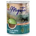 Вологий корм для собак Mystic шматочки лосося в желе 400 г