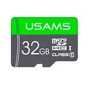 Карта памяти Usams US-ZB094 (TF High Speed Card) microSDHC Class 10 - 32GB без адаптера Green