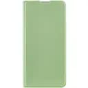 Кожаный чехол-книга Getman Elegant (PU) для Motorola Moto E40 Мятный