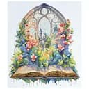 Набір для вишивання хрестиком "Жили-були..." AH-202 35х30 см