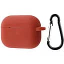 Силіконовий футляр для навушників AirPods Pro 2 / Pro Бордовий / Plum