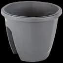 Горщик для квітів Serinova на поручні Emerald, 7.5 л, антрацитовий (ZS01-Antrasit)