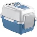 Туалет для котів Stefanplast WivaCat з фільтром 55х40х40 см блакитно-білий