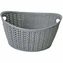 Корзина Ucsan Knit овальная 3.3 л серый металлик (116705.2)