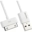 Кабель 30pin Apple для iPhone 3Gs 4 iPad 2 3 Remax Fast Charging