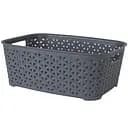 Корзина Diomedea без крышки 28.7х21.8x10.9 см 4.7 л серая (К11-130) 
