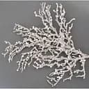 Гілка декоративна Yes! Fun, розлога засніжена з ягодами, 19 см