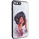 Чехол TPU+PC Prisma Ladies для Apple iPhone 7 plus/8 plus 5.5 Girl in a hat