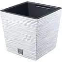 Горшок для цветов Prosperplast Furu с вкладышем 19 л белый (57482-449)