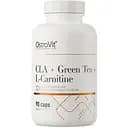 Жиросжигатель OstroVit CLA + Green Tea + L-Carnitine, 90 капсул