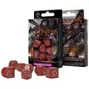 Набір кубиків Dragons Modern Dice Set Ruby , 7 шт. (RDRA08)