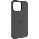 Чохол Epik Silicone Case AA Logo with MagSafe для Apple iPhone 11 Pro 5.8 Сірий/Dark Gray