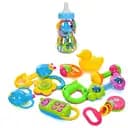 Погремушка в колбе 3838A-34, 10 шт., от 8 см (в ассортименте)