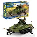 Конструктор IBLOCK Армия БТР-Д+ЗУ-232, PL-921-474, 969 деталей, 48x9x32 см