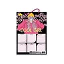 Ламіноване розклад уроків "Cool Girl" АП-0801-13 А4