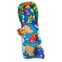 Розвиваючий пазл-вкладиш Новорічні машинки (ПСД228) PSD228 більшеменше