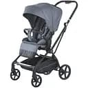 Дитяча прогулянкова коляска-книжка El Camino ME 1138 Spin 360 Stone Gray Сіра