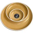 Блюдо AMADEUS круглое для сервировки из фаянса желтого цвета диаметр 32 см Франция (157883)