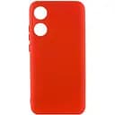 Чехол Silicone Cover Lakshmi Full Camera (AAA) для Oppo A58 4G Красный / Red