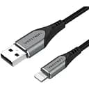 Кабель Vention USB 2.0 A to Lightning Cable 2 м сірий Aluminum Alloy Type (LABHH)