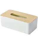 Органайзер для серветок МВМ My Home Scandinavia 24.9х12.8х9.2 см білий (FH-42 WHITE/WOOD)