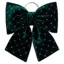 Святковий бант на ялинку і двері Yiwu оксамитовий 25 на 35 см  CR-2-20