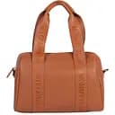 Сумка Childhome Mommy club Signature vegan leather brown