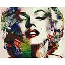 Картина по номерам "Монро" Art Craft 10609-AC 40х50 см