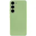 Чохол TPU GETMAN Liquid Silk Full Camera для Samsung Galaxy S23 Зелений / Pistachio