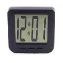 Настільний годинник Kadio KD-1826 цифровий на батарейках чорний