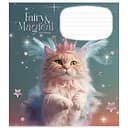 Зошит учнівський Fairy cats Школярик 012-3316K-3 в клітку 12 аркушів
