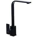 Смеситель кухонный Platinum 990 KT поворотный однорычажный из нержавеющей стали черный (000034784)