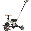 Велосипед біговел з ручкою Qplay Stager 3 в 1 Beige-Brown (T80STAGERBeigeBrown)