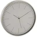 Настінні годинники J-line круглі в алюмінієвому корпусі сріблясті 40 см (6615)