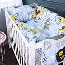 Комплект постельного белья MirSon Бязь 18-0007 Cool Cat 110х140 бежевый (2200010262407)