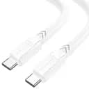 Кабель Borofone BX81 Type-C to Type-C PD 60W 1 м білий