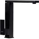 Смеситель кухонный Platinum 161 NES поворотный однорычажный из нержавеющей стали черный (000032764)