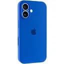 Чохол Epik Silicone Case Full Camera Protective AA для Apple iPhone 16, 6.1 Синій/Capri Blue