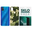 Захисна плівка SKLO Back (тил) Camo для ZTE Blade A7 (2020) Зелений / Army Green