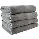 Набір рушників Lovely Svi махрових для рук і обличчя (Бавовна) 4 шт: 50 x 90 см Сірий (480523)