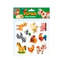 Набор мягких наклеек "Ферма" Vladi Toys VT4210-08 (укр)