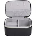 Скринька для прикрас Yiwu на блискавці 13x9x6 см чорна HP-5-26B