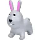 Надувной прыгун-зайчик MS 3260-5 серый