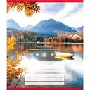 Тетрадь ученическая Мелодия природы 024-550252K-4 в линию, 18 листов