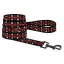 Поводок для собак Баркси Urban патриотический Вышиванка черная